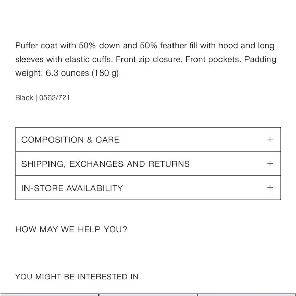 Zara 50% down long coat - Picture 4 of 5